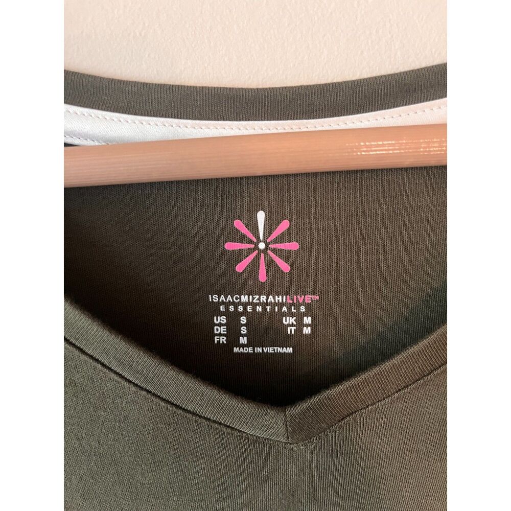 Isaac Mizrahi Live Essentials Top Womens Small